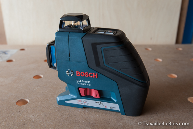 Niveau laser Bosch 3 lignes GLL3-80P